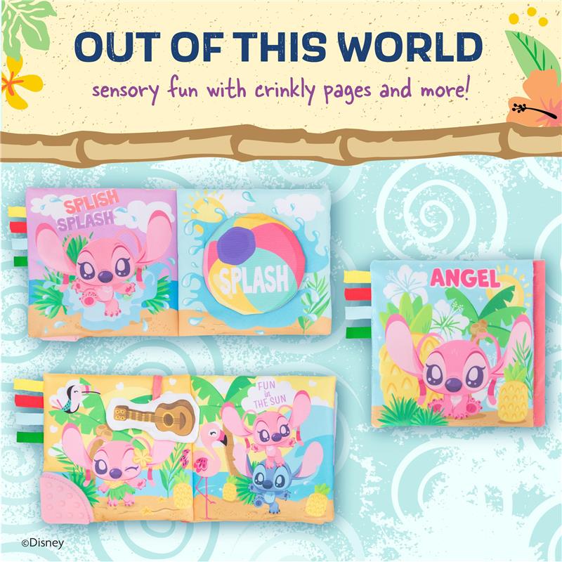 Kids Preferred Disney Baby Lilo & Stitch Sweet Angel Soft Book - Image 3