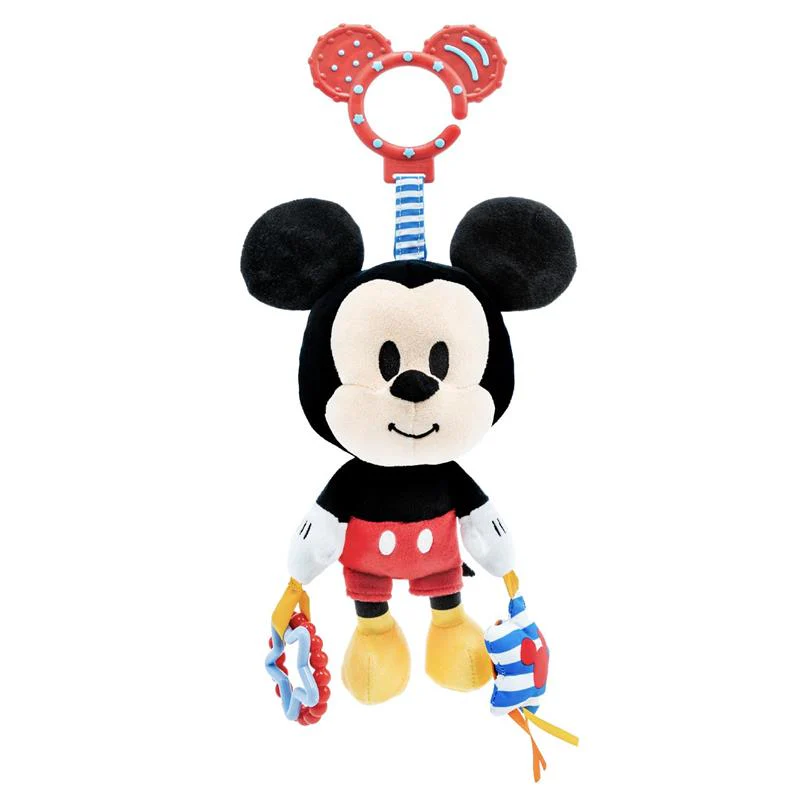 KIDS PREFERRED - Disney Baby Mickey Mouse On The Go Activity Toy with Teething Rings