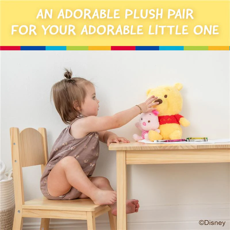KIDS PREFERRED - Disney Baby Winnie The Pooh Plush with Little Piglet - Image 4