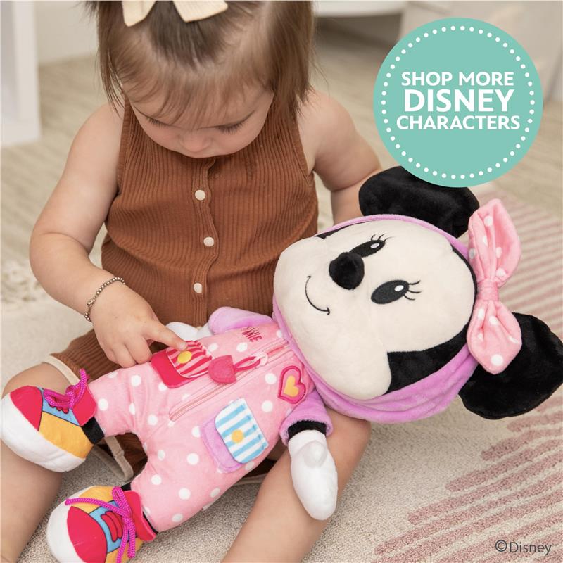 KIDS PREFERRED - Disney Mickey Mouse Dress and Play Plush for Babies and Toddlers - Image 6