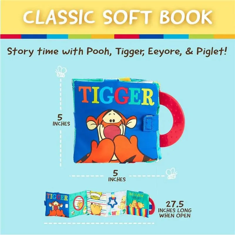 Kids Preferred Disney Pooh Hello Little Friends Soft Book - Image 4