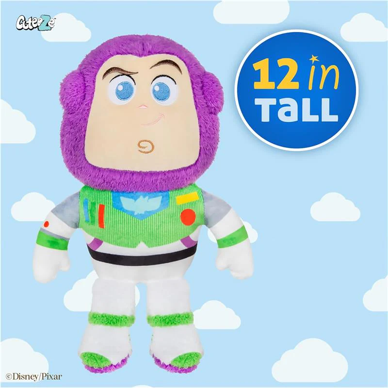 Kids Preferred Disney Toy Story 12 Buzz Lightyear Plush Cuteeze - Image 3
