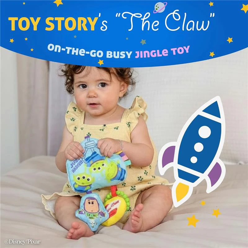 Kids Preferred Disney Toy Story The Claw On the Go Jingle Toy with Little Green Aliens - Image 5
