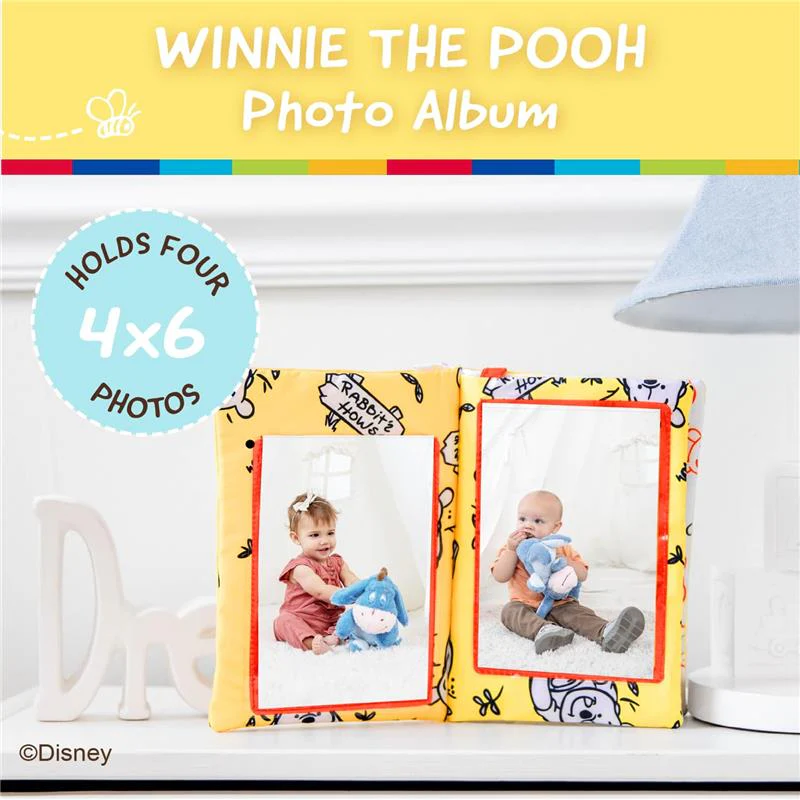 KIDS PREFERRED - Disney Winnie the Pooh Photo Album with Soft Pages and Crinkle Sounds - Image 2