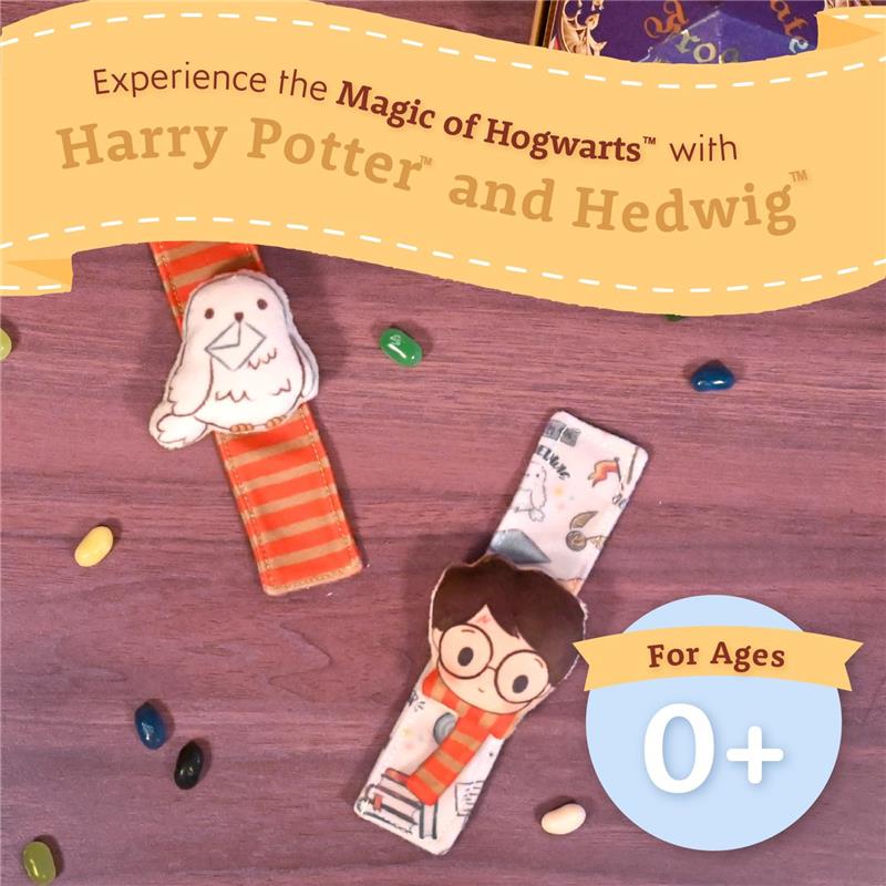 KIDS PREFERRED - Harry Potter Hedwig Baby Infant Wrist Rattles with Hedwig Plush Rattle - Image 5