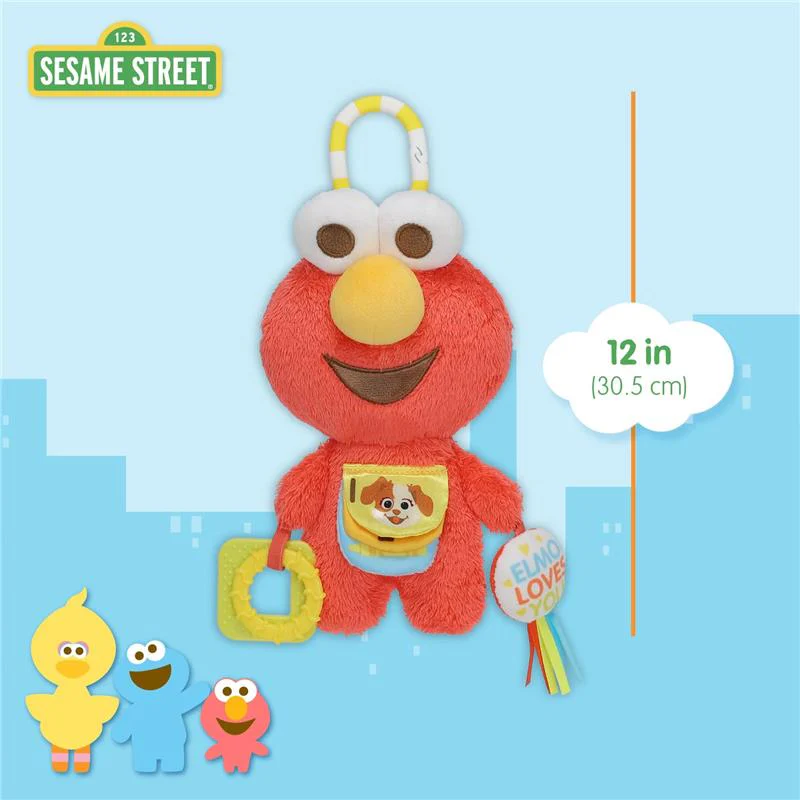 Kids Preferred Sesame Street Elmo Activity Toy with Teething Rings - Image 4
