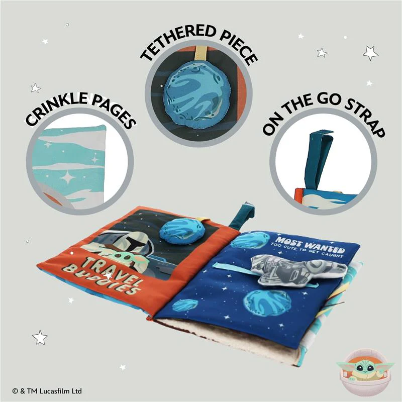 Kids Preferred Star Wars: THE Mandalorian Grogu Deluxe Soft Book - Image 3