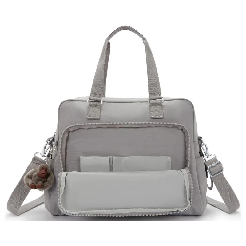 Kipling - Alanna Baby Diaper Bag, Cloudy Grey - Image 6