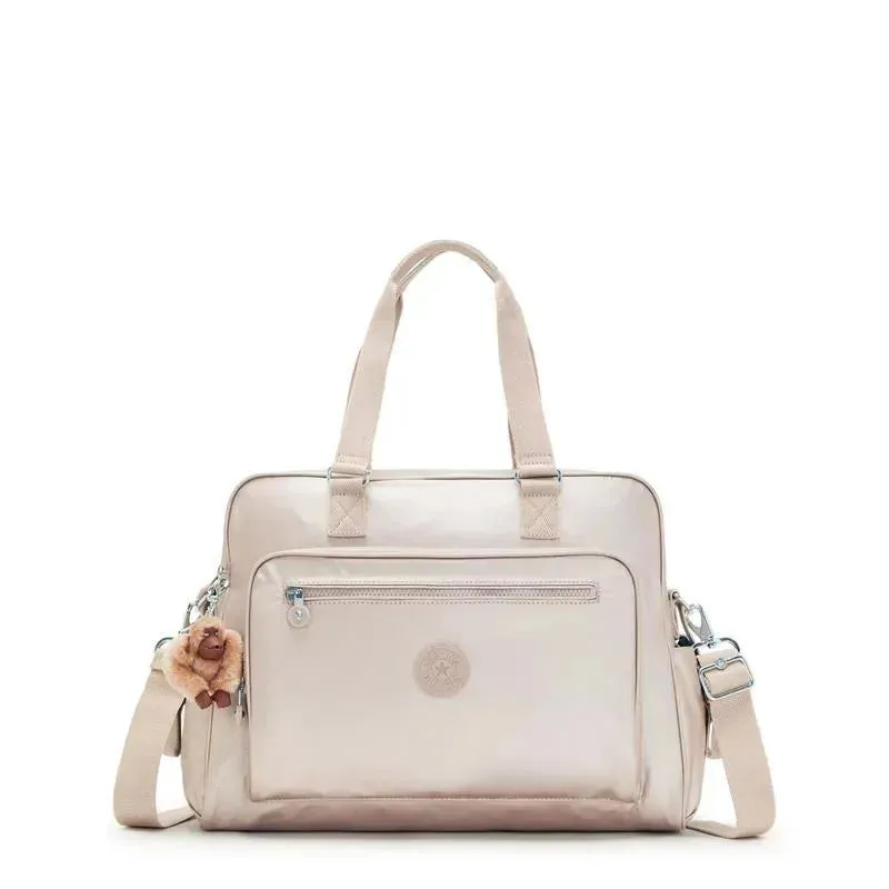 Kipling - Alanna Baby Diaper Bag, Quartz Metallic