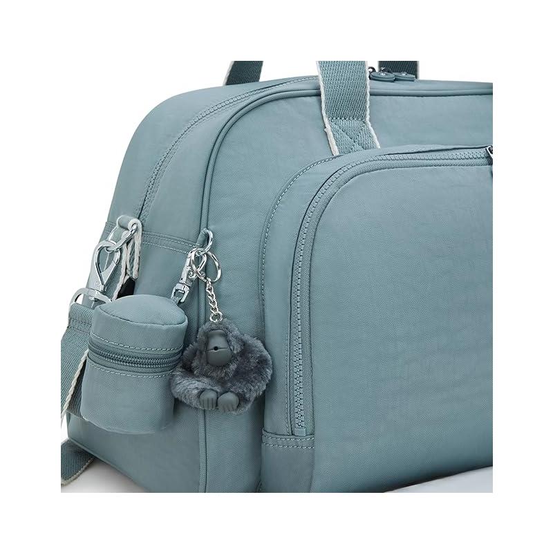 Kipling - Camama Diaper Bag, Relaxed Grey - Image 7