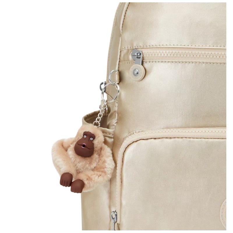 Kipling - So Baby Diaper Bag, Mettalic Gold - Image 5