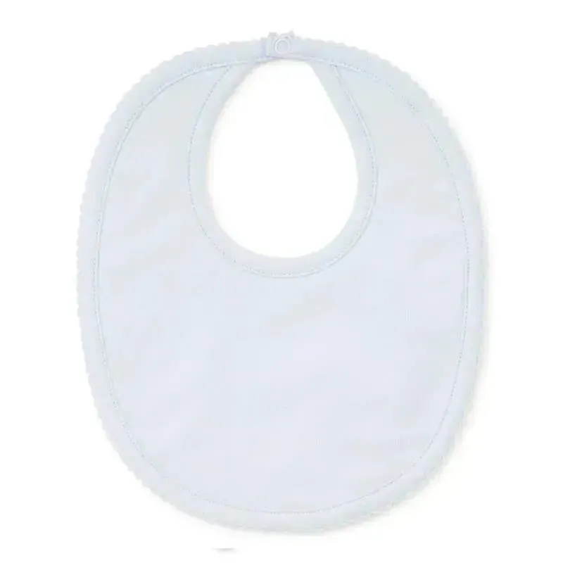 Kissy Kissy - Basic Bib, Light Blue