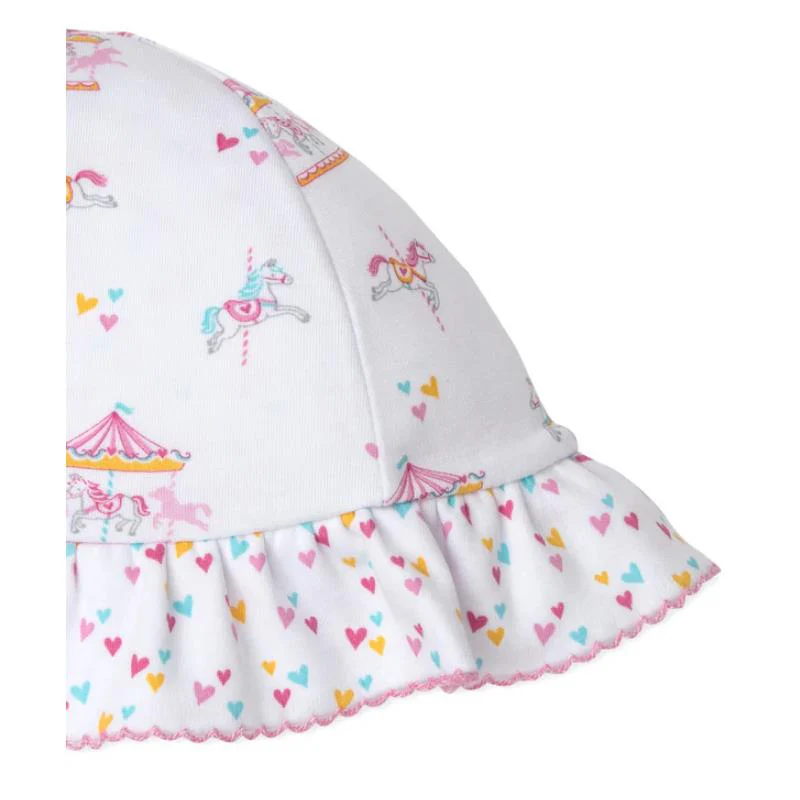 Kissy Kissy Carousel Magic Reversible Floppy Hat - Image 2