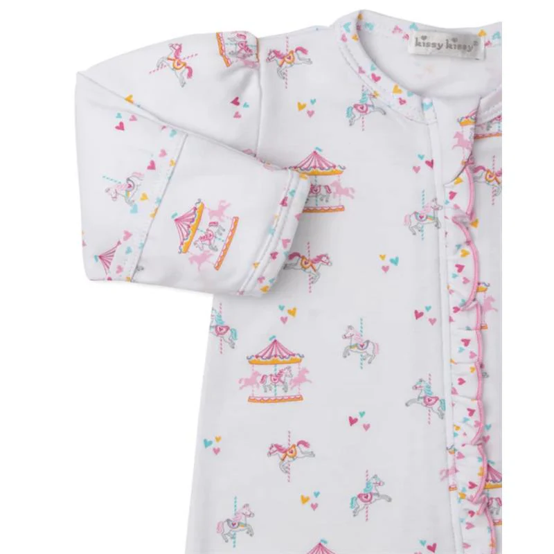 Kissy Kissy Carousel Magic Zip Footie - Image 2