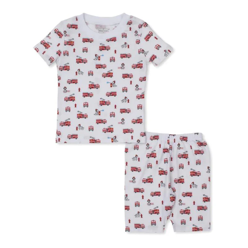 Kissy Kissy Love Brave Firefighters StretchFlex Short Pajama Set - Image 2