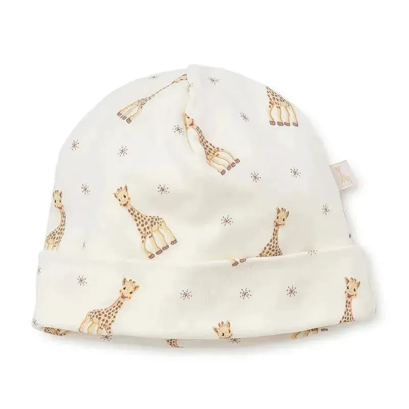 Kissy Kissy - Print Hat Sophie La Girafe Ecru