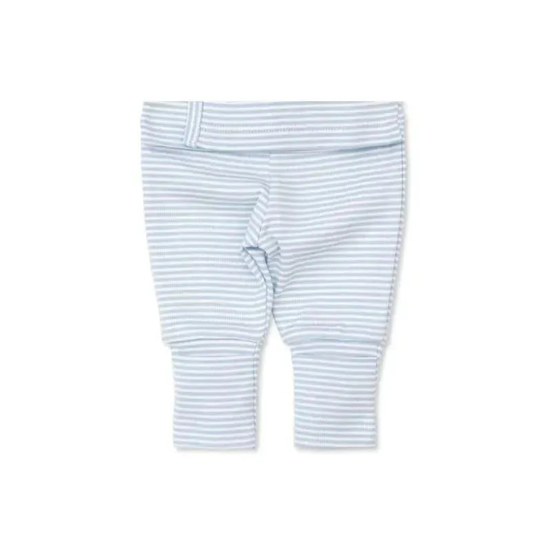 Kissy Kissy - Baby Boy Footed Pant Set, Light Blue - Image 2