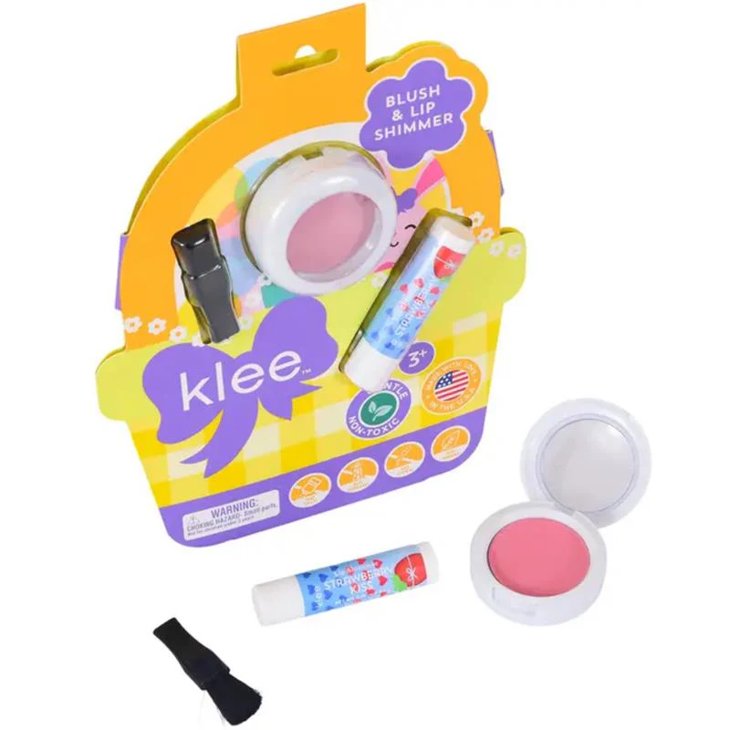 Klee Naturals - Easter Blush And Lip Shimmer Set Strawberry Pop - Image 2