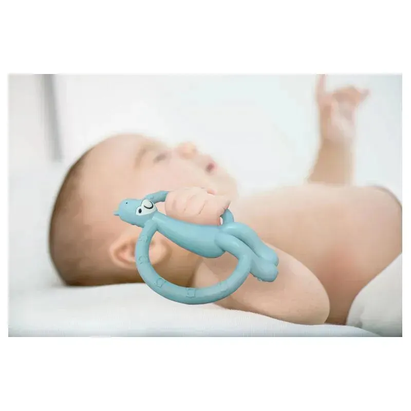 Kushies Silisafari Silicone Teether Hippo - Image 6