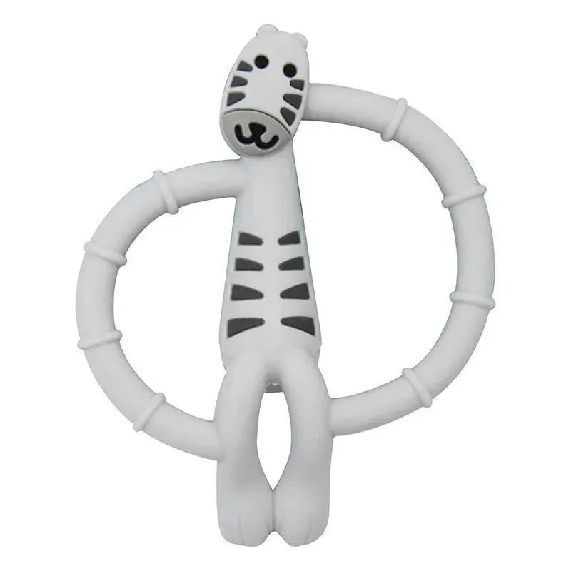 Kushies Silisafari Silicone Teether Zebra