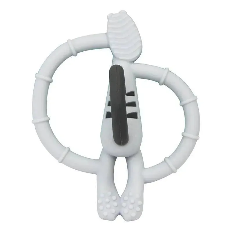 Kushies Silisafari Silicone Teether Zebra - Image 2