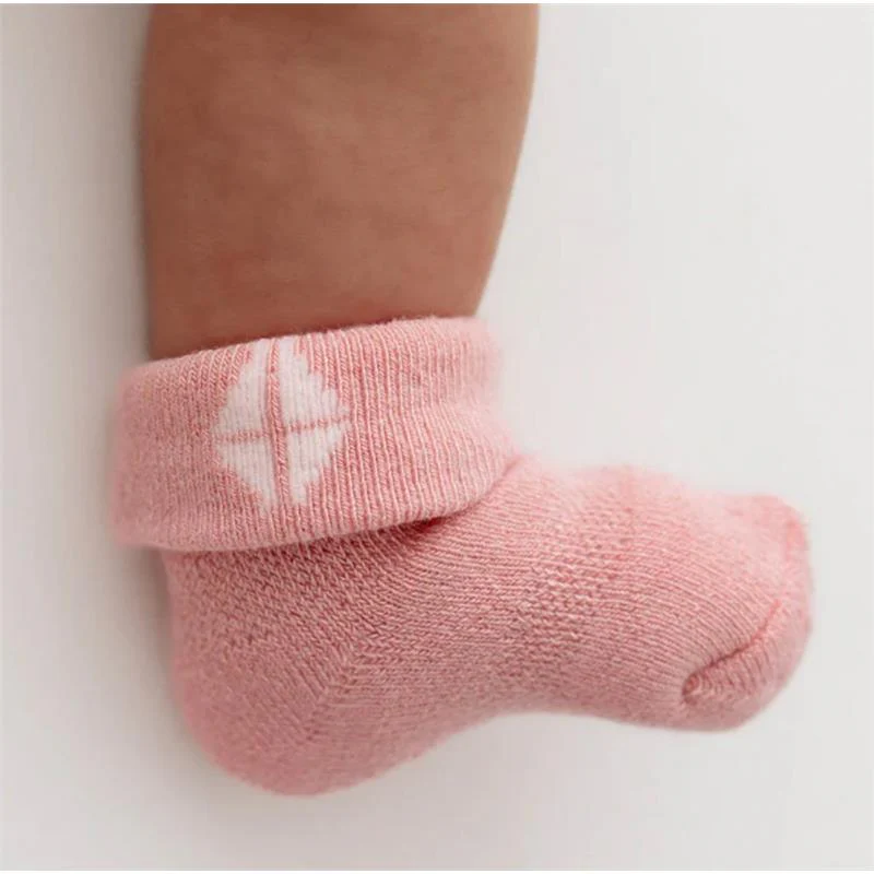 Kyte Baby 3Pk Socks In Pastel, Cloud/Sakura/Crepe - Image 3