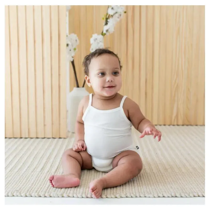Kyte Baby - Baby Spaghetti Strap Body Leotard Cloud - Image 3