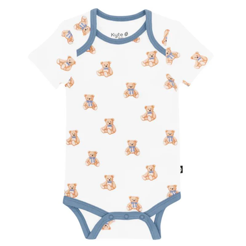 Kyte Baby Bodysuit In Teddy Bear - Image 2