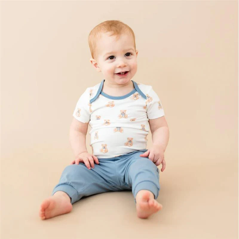 Kyte Baby Bodysuit In Teddy Bear - Image 3