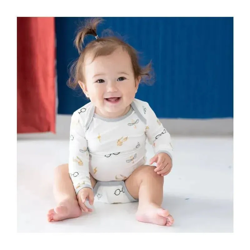 Kyte Baby - Long Sleeve Bamboo Bodysuit In Icon Harry Potter - Image 3