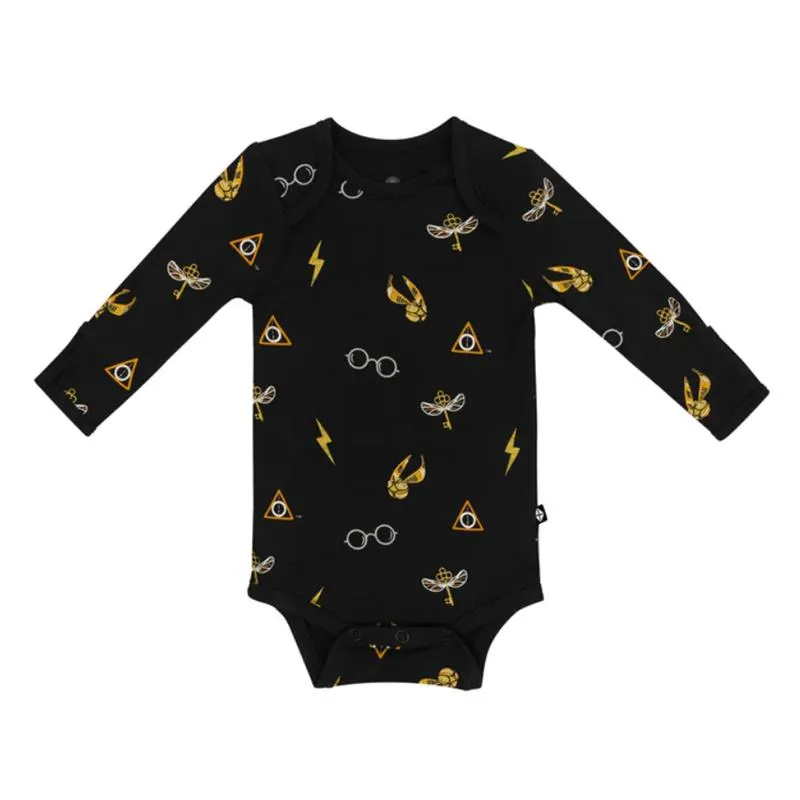 Kyte Baby - Long Sleeve Bodysuit Harry Potter Midnight Icon - Image 2