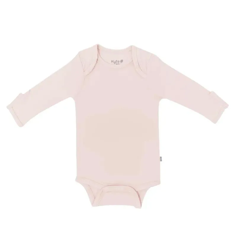 Kyte Baby - Long Sleeve Bodysuit In Blush - Image 2