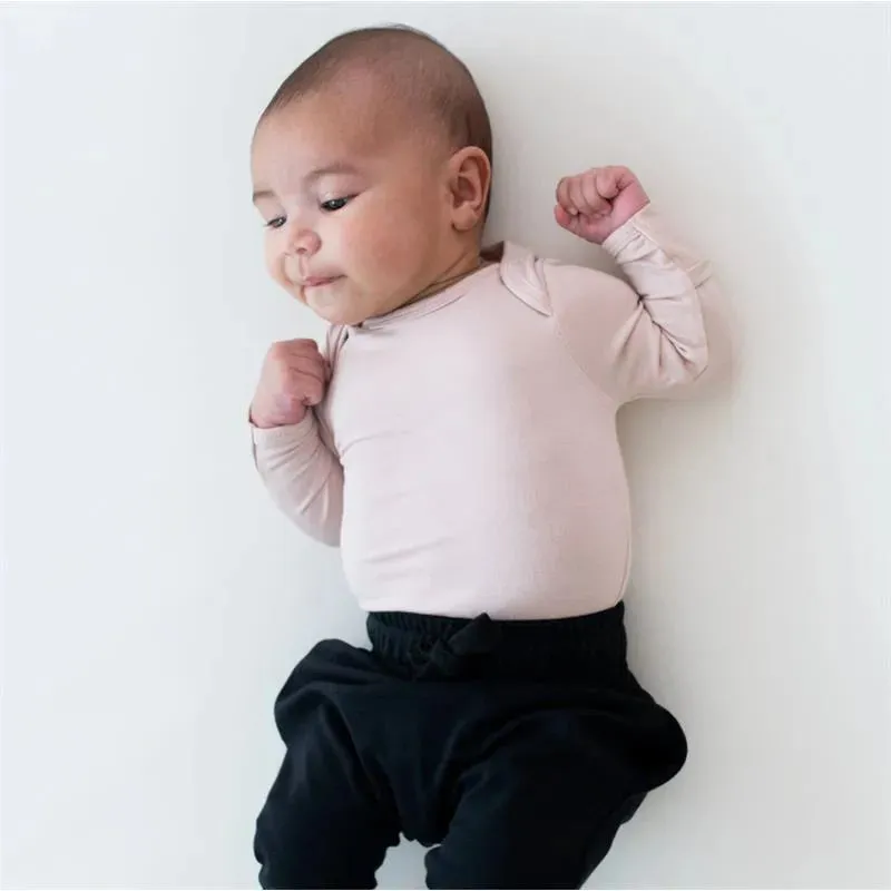 Kyte Baby - Long Sleeve Bodysuit In Blush - Image 3
