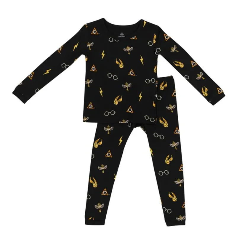 Kyte Baby - Long Sleeve Pajamas Harry Potter Midnight Icon - Image 3