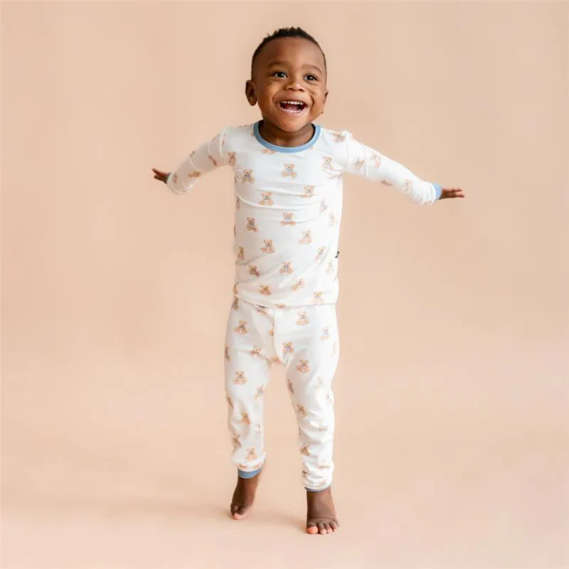 Kyte Baby Long Sleeve Pajamas In Teddy Bear