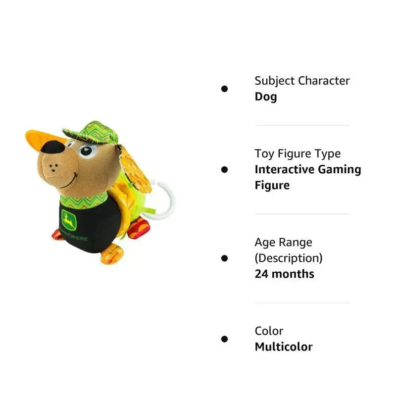 Lamaze - John Deere Corn E Dogg Car Seat And Baby Stroller Toy - Image 2