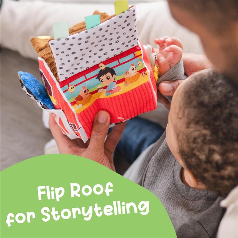 Lamaze - Peek-a-Moo Friendly Barn, Educational Sensory Toys with Plush Farm Animals and Soft Barn - Image 3