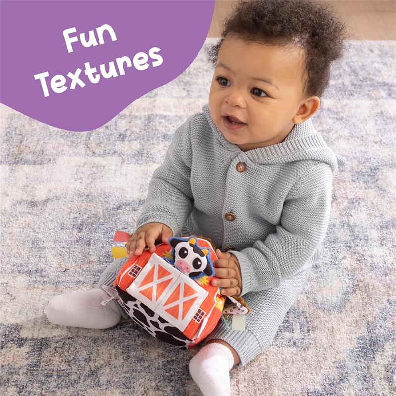 Lamaze - Peek-a-Moo Friendly Barn, Educational Sensory Toys with Plush Farm Animals and Soft Barn - Image 5