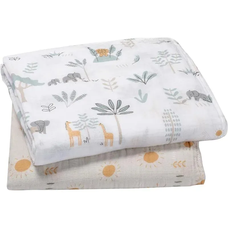 Lambs & Ivy - 2 Pk. Swaddle Blankets - Image 5