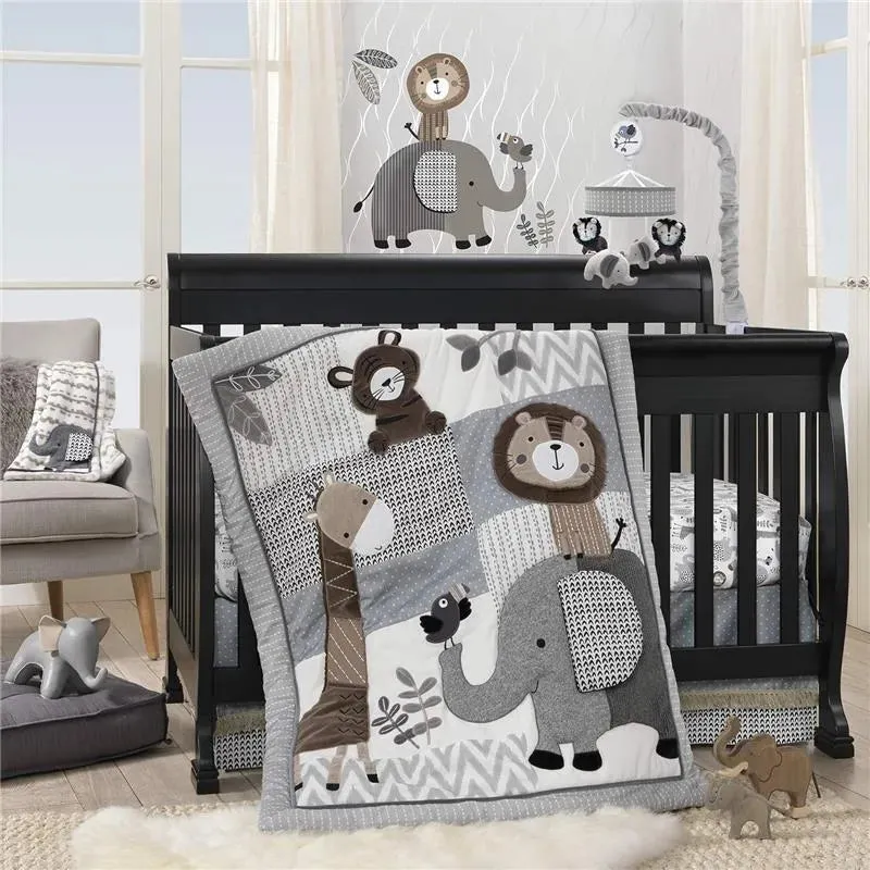 Lambs & Ivy - Baby Jungle Hamper - Image 4