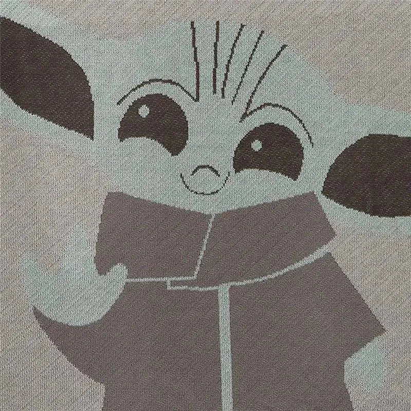 Lambs & Ivy - Baby Knit Blanket, The Child Baby Yoda - Image 4