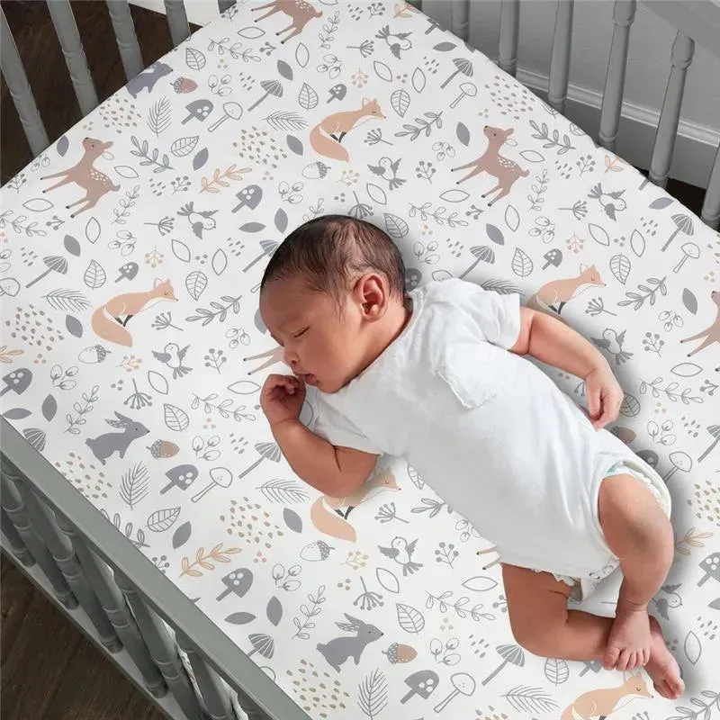 Lambs & Ivy - Baby Sheet, Deer Park - Image 2
