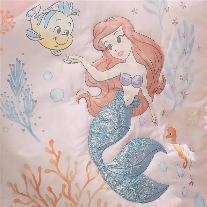 Lambs & Ivy - 3Pk Bedtime Originals Disney Baby The Little Mermaid Baby Crib Bedding Set - Image 9