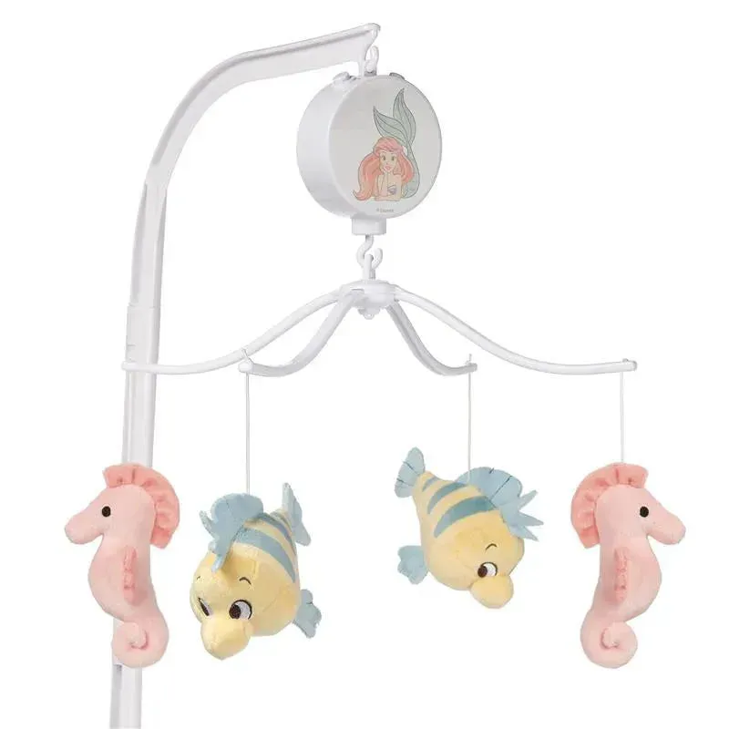 Lambs & Ivy - Bedtime Originals Disney Baby The Little Mermaid Musical Baby Crib Mobile Toy