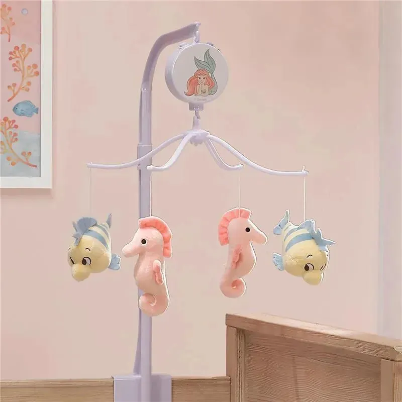 Lambs & Ivy - Bedtime Originals Disney Baby The Little Mermaid Musical Baby Crib Mobile Toy - Image 4