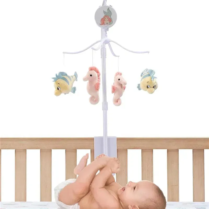 Lambs & Ivy - Bedtime Originals Disney Baby The Little Mermaid Musical Baby Crib Mobile Toy - Image 5