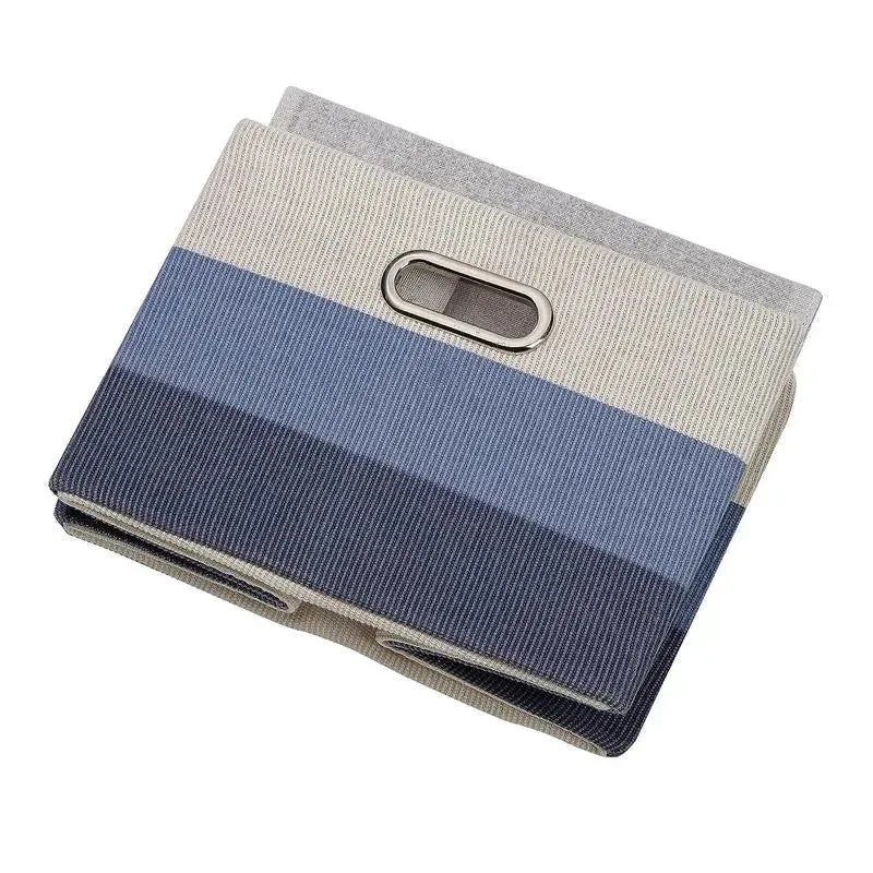 Lambs & Ivy - Blue Ombre Foldable Storage Container - Image 4