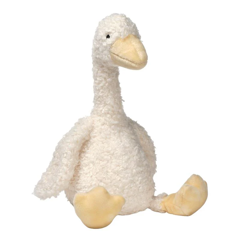 Lambs & Ivy Bunny Hop Organic Cotton Goose Plush Lucy - Image 2