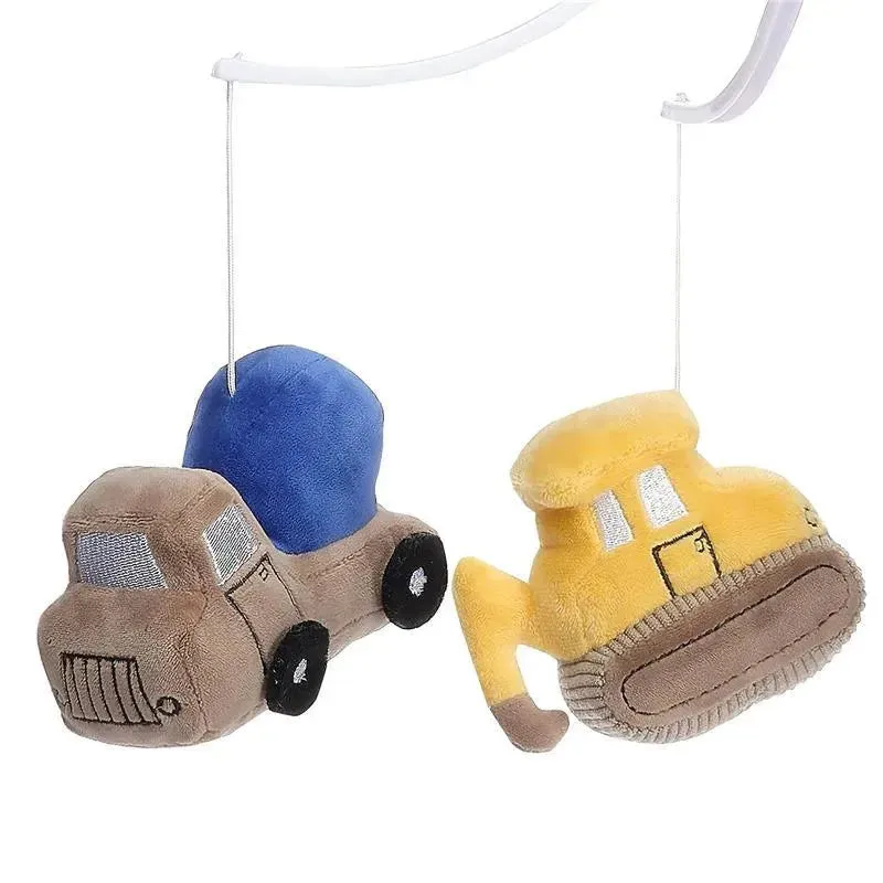 Lambs & Ivy - Construction Zone Musical Baby Crib Mobile Soother Toy - Image 3