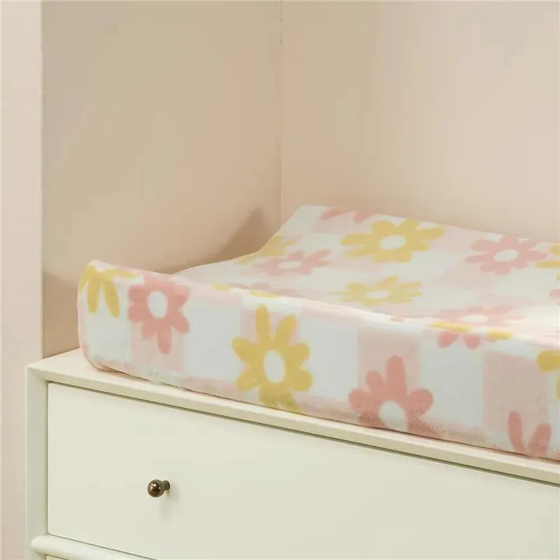 Lambs & Ivy - Daisy Dreams Changing Pad Cover - Image 5